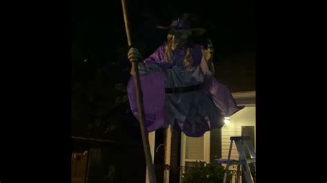 Decoding the Symbolism of the 12 ft Hovering Witch